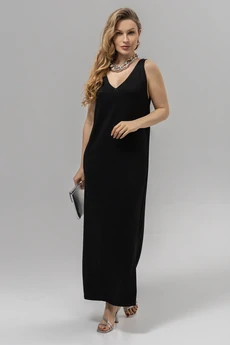 Платье РВ0384-ХМ2 черный Romgil