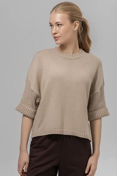 Джемпер РВ0386-ХЛ2 бежевый лайт Romgil