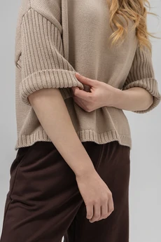 Джемпер РВ0386-ХЛ2 бежевый лайт Romgil