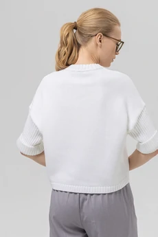 Джемпер РВ0386-ХЛ2 белый Romgil