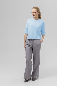 Джемпер РВ0386-ХЛ2 бледно-голубой Romgil