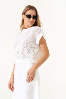 Джемпер РВ0392-ХЛ4 белый Romgil