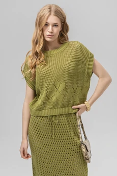 Джемпер РВ0392-ХЛ4 лайм Romgil