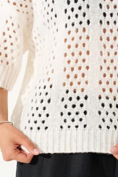 Джемпер РВ0397-АК4 молочный Romgil