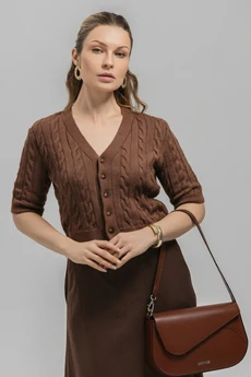 Жакет РВ0402-ВИ4 шоколадный Romgil