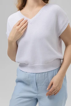 Джемпер РВ0403-ХЛ4 белый Romgil