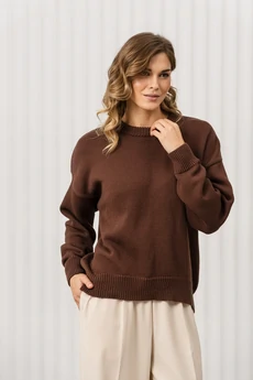 Джемпер РВ0406-ХЛ2 шоколадный Romgil