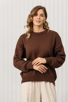 Джемпер РВ0406-ХЛ2 шоколадный Romgil
