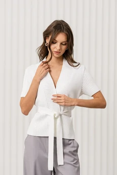 Жакет РВ0409-ХЛ2 белый Romgil