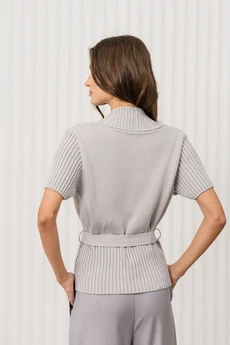 Жакет РВ0409-ХЛ2 светло-серый Romgil