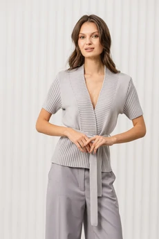 Жакет РВ0409-ХЛ2 светло-серый Romgil