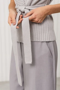 Жакет РВ0409-ХЛ2 светло-серый Romgil