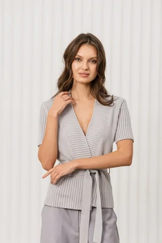 Жакет РВ0409-ХЛ2 светло-серый Romgil