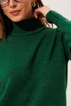 Джемпер РВ0506-ШЕ5 зеленый Romgil