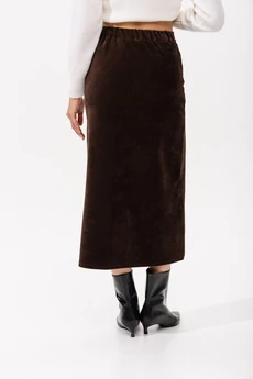 Юбка РП0082-ХЛ5 шоколадный Romgil