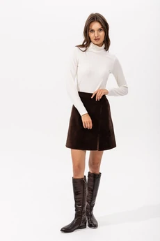 Юбка РП0098-ХЛ5 шоколадный Romgil