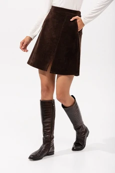 Юбка РП0098-ХЛ5 шоколадный Romgil