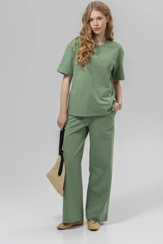 Костюм брючный РП0135-ХЛ4 светло-оливковый Romgil