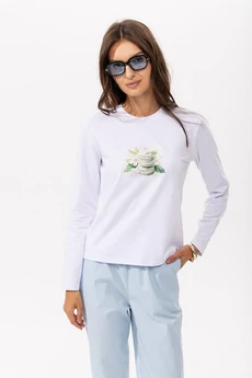 Джемпер РП0138-ХЛ2 белый Romgil