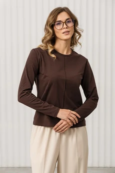 Джемпер РП0145-ХЛ2 темно-шоколадный Romgil