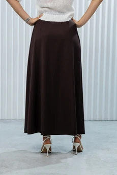 Юбка РТ0128-ВИ2 шоколадный Romgil