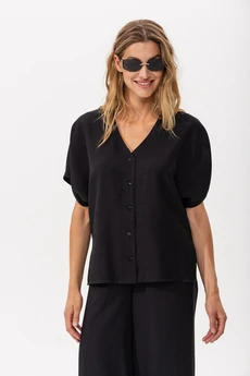 Блузка РТ0133-ВИ4 черный Romgil