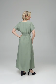 Платье РТ0144-ВИ4 полынь Romgil