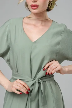 Платье РТ0144-ВИ4 полынь Romgil