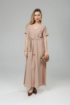 Платье РТ0144-ВИ4 светло-бежевый Romgil
