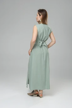 Костюм с юбкой РТ0146-ЛВ4 светлая полынь Romgil