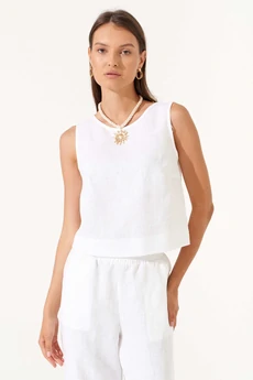 Блузка РТ0147-ЛЕ4 белый Romgil