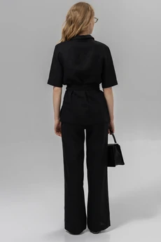 Блузка РТ0150-ЛЕ4 черный Romgil