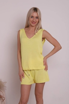 Костюм с шортами 3570 желтый Romgil