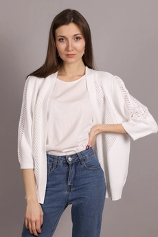 Кардиган 3241 белый Romgil