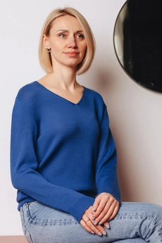 Джемпер ТЗ410-5 васильковый Romgil
