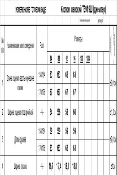 Костюм брючный ТЗ919Ш индиго Romgil