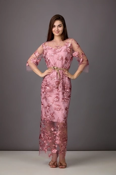 Костюм с платьем 1153 Rosheli