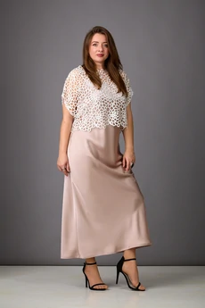 Костюм с платьем 1166 Rosheli