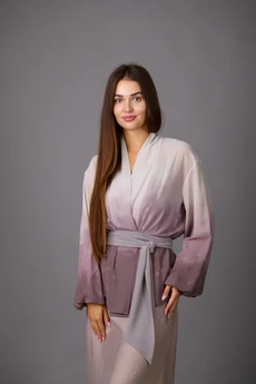 Блузка 1171-2 молочно-кофейный Rosheli