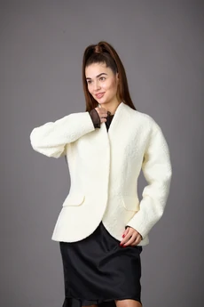 Жакет 1173 молочный Rosheli