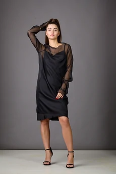 Платье 1176 черный Rosheli