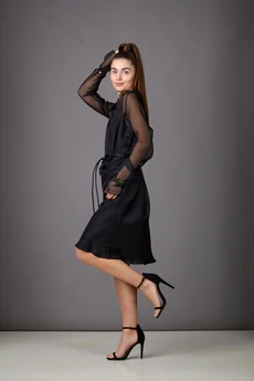 Платье 1176 черный Rosheli