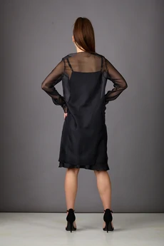 Платье 1176 черный Rosheli