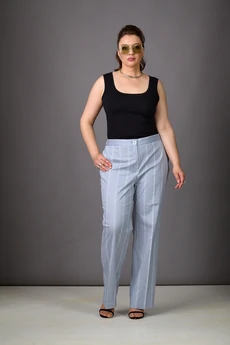 Костюм брючный 1185 серый Rosheli