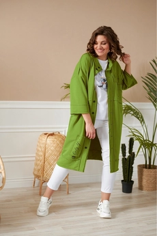Кардиган 2019 зеленый Rumoda