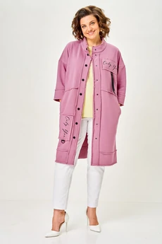 Кардиган 2019 розовый Rumoda