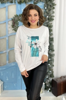 Футболка 2054 бирюза Rumoda