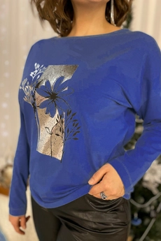 Джемпер 2054-4 синий Rumoda