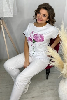 Футболка 2061 лаванда-1 Rumoda