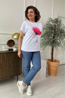 Футболка 2062 коралл к.р. Rumoda